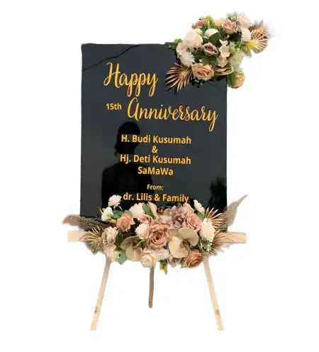 Papan Bunga Akrilik The Gala Alam Sutera