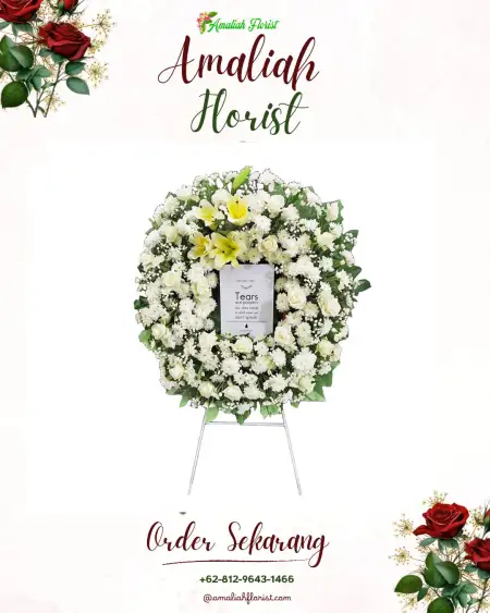 Krans Bunga Duka The Gala Alam Sutera